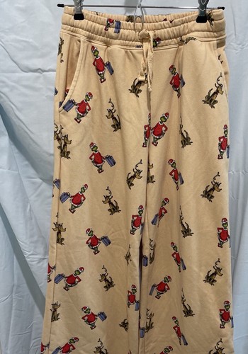 Pantalones y Felpa GRINCH American Eagle Navidad Vacaciones Pijama Pantalones Talla Pequeña - Imagen 2 de 15