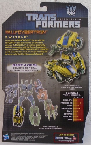 Transformers Generations Fall Of Cybertron Bruticus Combiners Set Deluxe Class - Picture 9 of 11