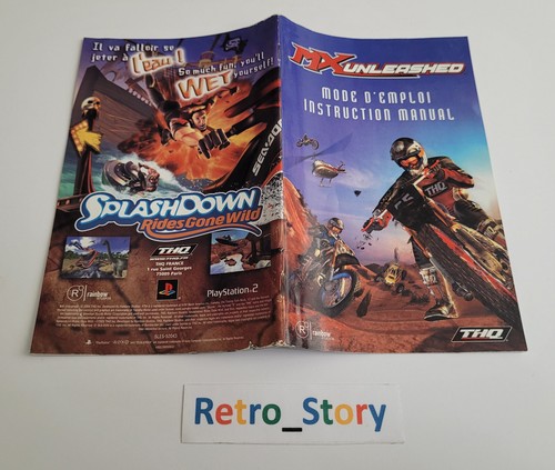 Sony Playstation PS2 - MX Unleashed - Notice / Instruction Manual