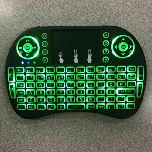 US Mini i8 Wireless Keyboard 2.4G with Touchpad for PC BACK LIGHT Kodi Media Box - Picture 4 of 12