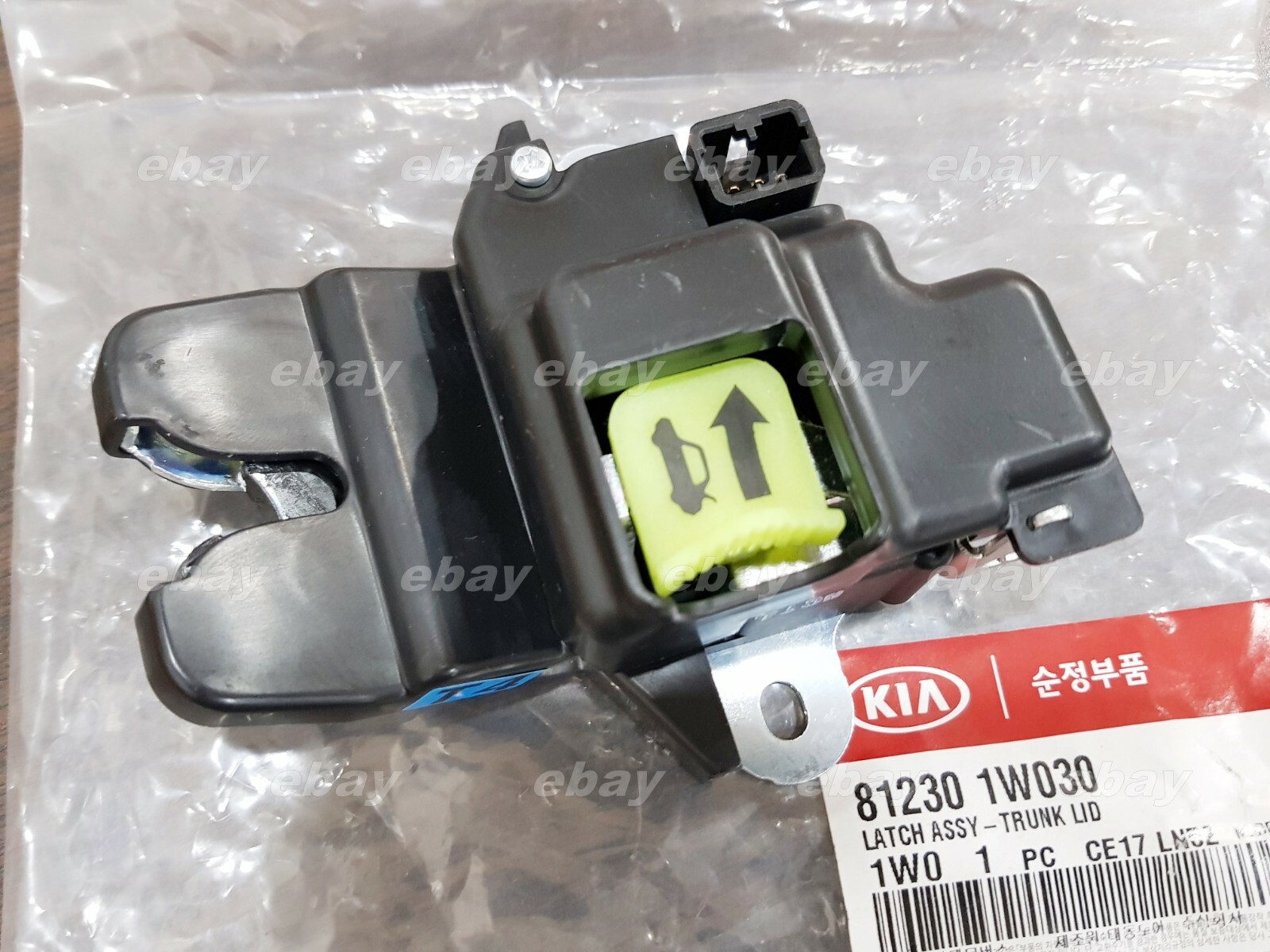 OEM Trunk Lid Latch ASSY KIA Pride RIO 20122017 812301W030 eBay