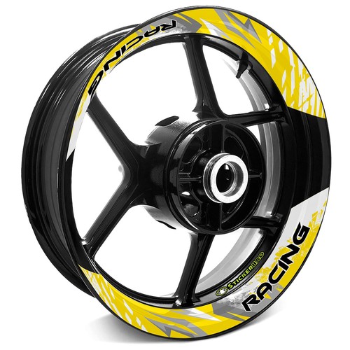 For Honda CBR500R 13-24 23 22 21 20 Wheel Inner Rim Stickers 17 inch S02W Aqua - Picture 7 of 7
