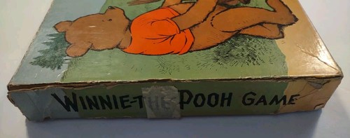 Raro gioco da tavolo vintage 1933 Parker Brothers Winnie The Pooh - Foto 13 di 15