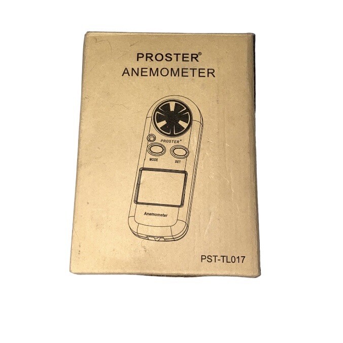 Proster PSTTL017 Handheld Anemometer Wind Speed Temperature NEEDS