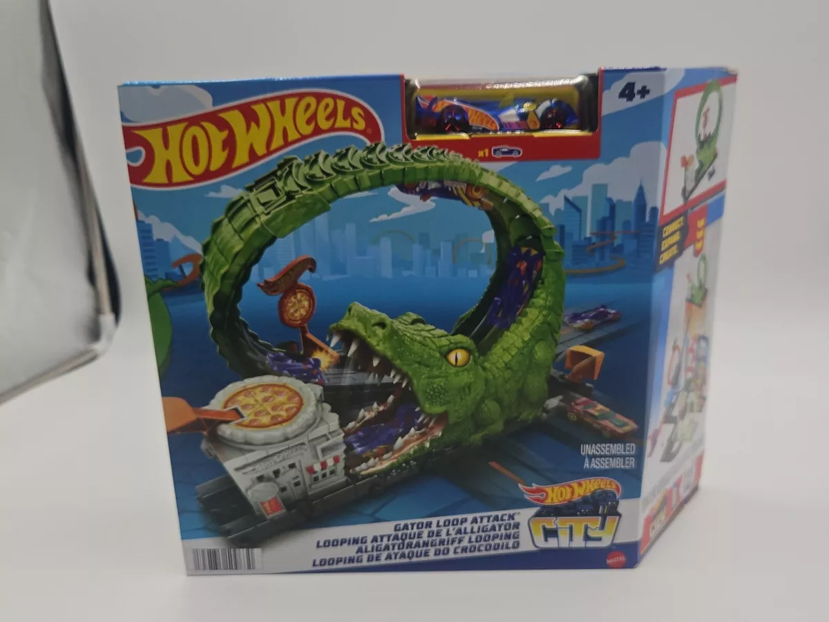 Hot Wheels City - Looping de Ataque do Crocodilo