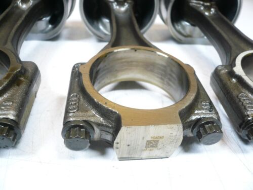 VW MK4 JETTA GOLF BEETLE TDI BEW 04 05 PISTONS + CONNECTING RODS SET 79.46MM OEM - Picture 6 of 24