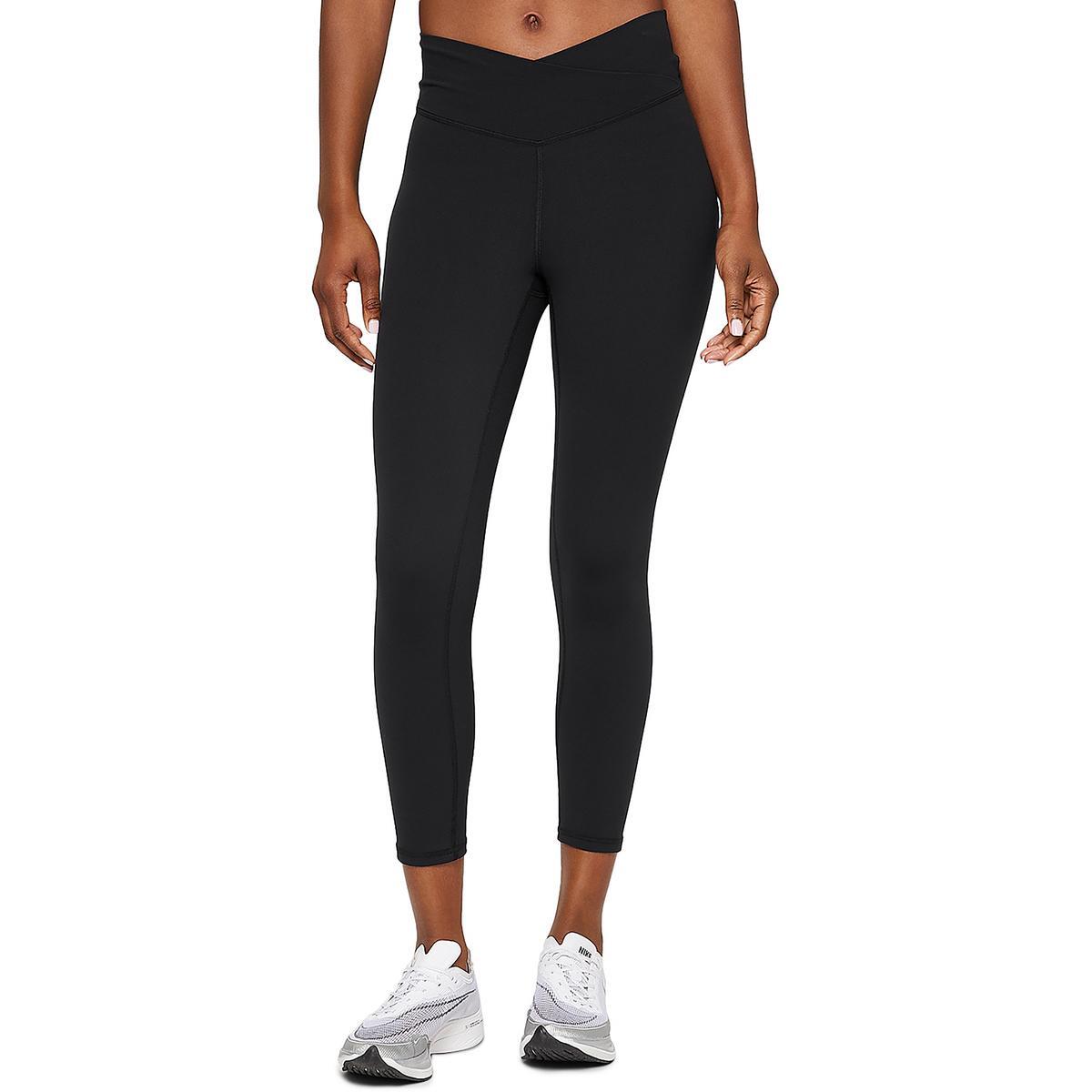 Женские черные леггинсы Fourlaps для тренировок и фитнеса, спортивная одежда, спортивные леггинсы XL BHFO 2927