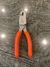 Snap On hl138acp 8" high leverage combination pliers orange