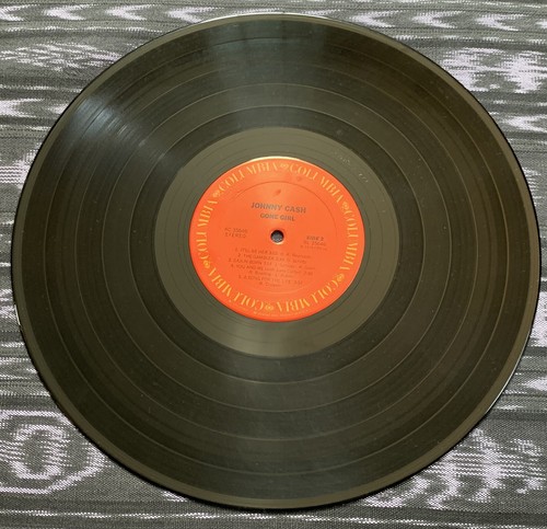 LP EX Johnny Cash Gone Girl 1978 Rolling Stones cover Rosanne The Carter Family - Picture 3 of 3