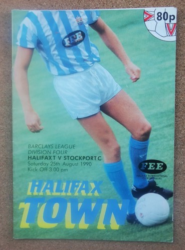 Programme Halifax Town Football Club The Shay Programmes - Various Seasons - Picture 17 of 35