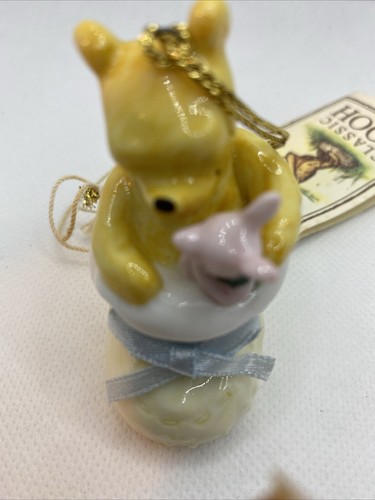 Midwest of Cannon Falls Ornament 1999 POOH IN BABY BOOT BLUE Winnie the Pooh - Picture 6 of 10