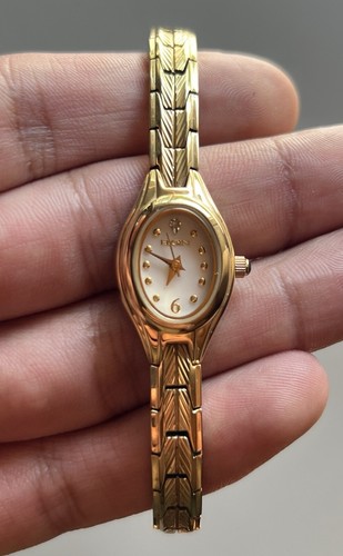 ELGIN EG154N Diamant Quarz Analog Damenuhr