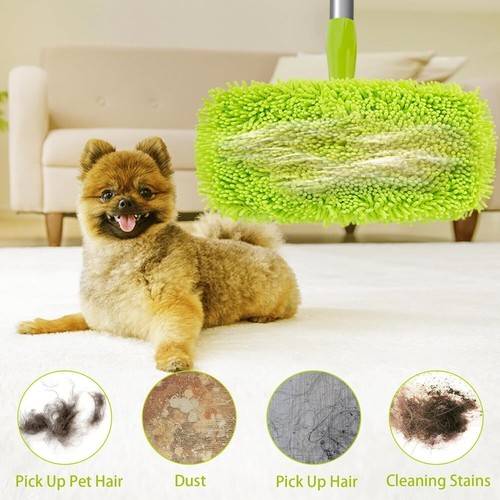 Reusable Dry Sweeping Cloths Microfiber Wet Mop Pads Compatible - Picture 7 of 7