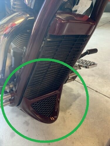 Lower Chin Scoop Spoiler For Honda Fury VT VTX 1300 CX 1300CX 2010-2019 Custom - Bild 1 von 6