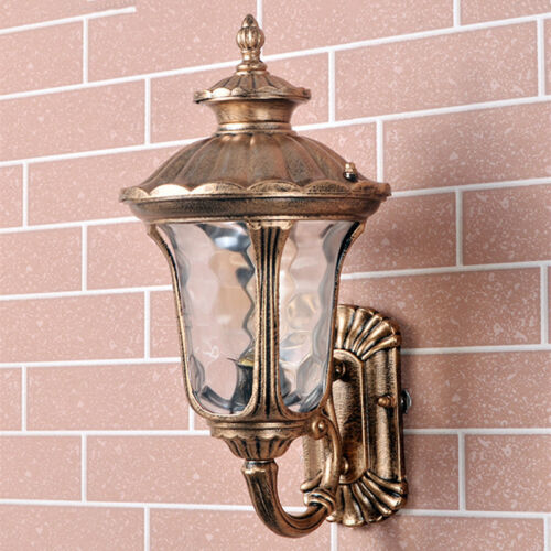Outdoor Wall Lights Bar Wall Lamp Garden Glass Wall Sconce Home Vintage Lighting - Picture 3 of 10