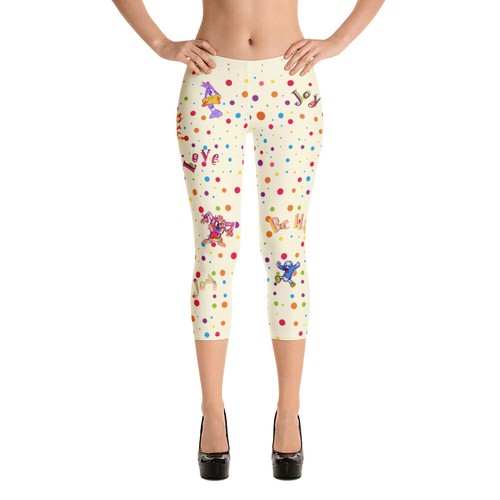 Capri-Leggings mit Cartoons on Dots Print - Bild 4 von 22