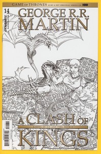 Game-Of-Thrones-A-Clash-of-Kings-14-Miller-1-10-Incentive-B-W-Variant-NM