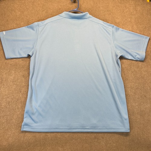 North Carolina Tar Heels Polo Shirt Men's 2XL Light Blue Columbia Sun Guard NEW - 第 11/11 張圖片