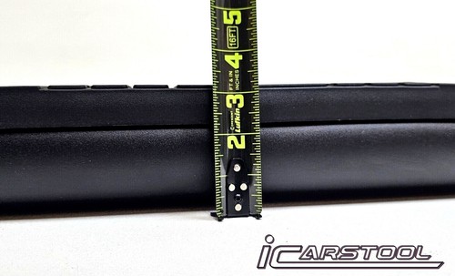 Black 30"x3" Truck Heavy Duty Steel Tow Hitch Step Bar Guard For 2"x2" Receiver - Picture 14 of 16