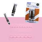 PME OPEN HOLLY PLAIN Metal Crimper to Emboss Sugarpaste Cake Icing Decoration