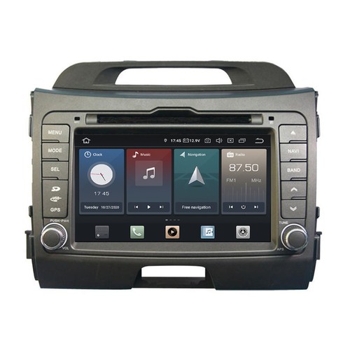For Kia Sportage III 8" Touch Screen Android Car Stereo DVD GPS Sat Nav CarPlay - Picture 1 of 10