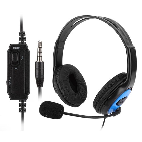 A4 ABS Lightweight Gaming Headset Noise Reduction Mic Headphone Equipment For FY - Zdjęcie 11 z 14