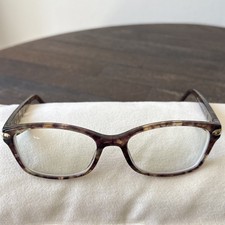 Coach Eyeglasses HC6065 5287 Confetti Light Brown 51-17-135 FRAMES ONLY