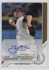 2017 Topps Salute Series 1 Father's Day Jake Odorizzi #TSA-JO Auto 1cx3