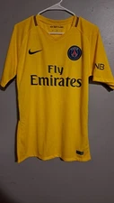 NIKE PARIS SAINT-GERMAIN 2017 2018 AWAY SHIRT PSG FOOTBALL JERSEY SIZE LARGE