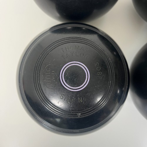 Thomas Taylor Lignoid Lawn Bowls - Size 3 - A00 / N-J803 - Picture 10 of 18