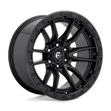 20X10 Fuel 1PC D679 REBEL 6X5.5 -18MM MATTE BLACK