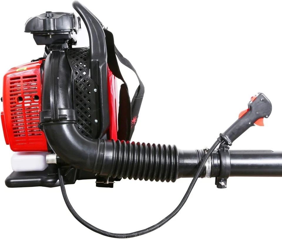 75cc Petrol Backpack Leaf Blower, Extremely Powerful - 240MPH Air Cooled Engine - Image 4 of 4