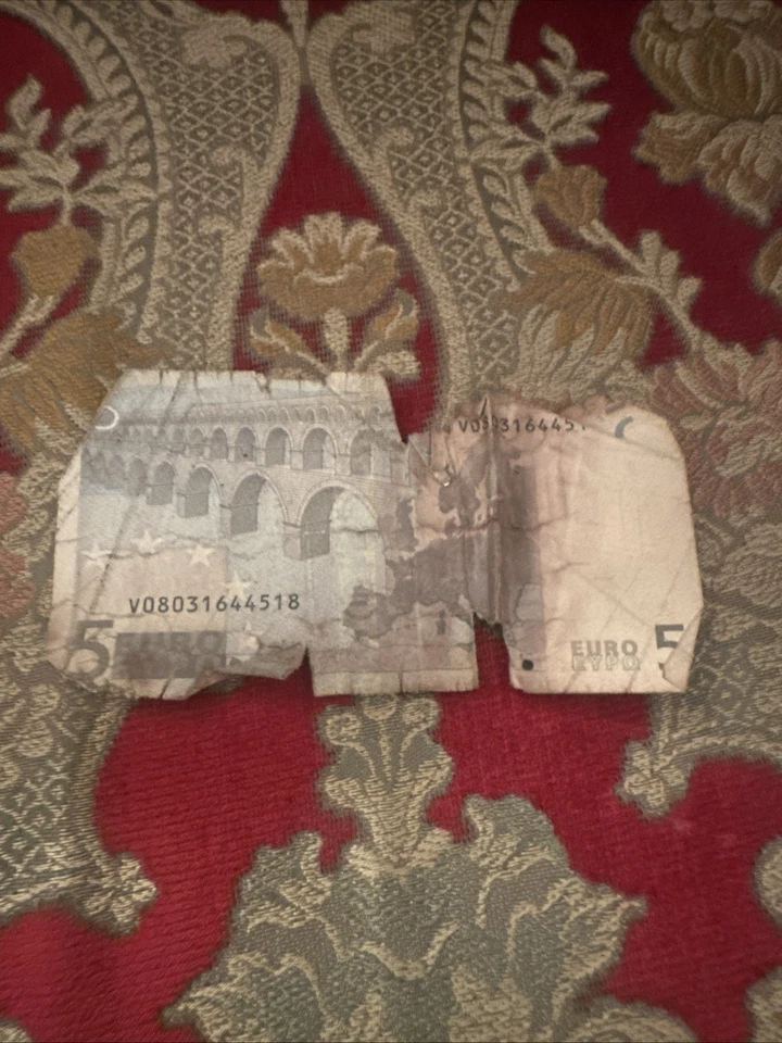 CRISPED 5 Euro Bill *STILL LEGAL* - Image 2 of 2