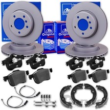 ATE BREMSSCHEIBEN + BELÄGE + HANDBREMSE VORNE+HINTEN passend für BMW 3er F30 F31