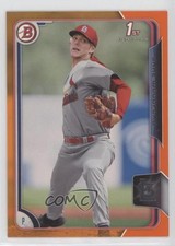 2015 Bowman Draft Orange 23/25 Jake Woodford #187 0t2