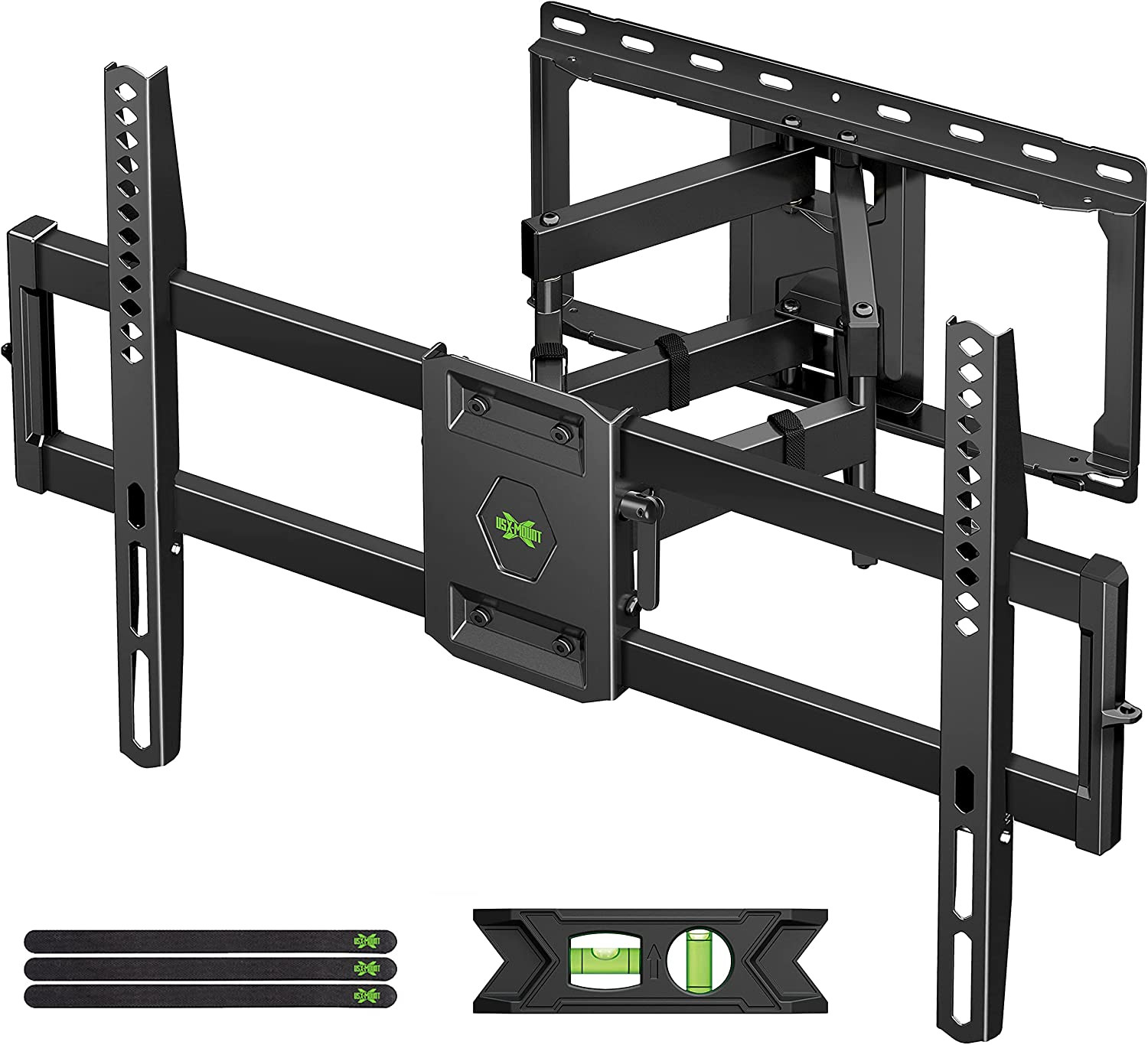 Full Motion TV Wall Mount for Most 42-90 Inch Flat Screen/Le