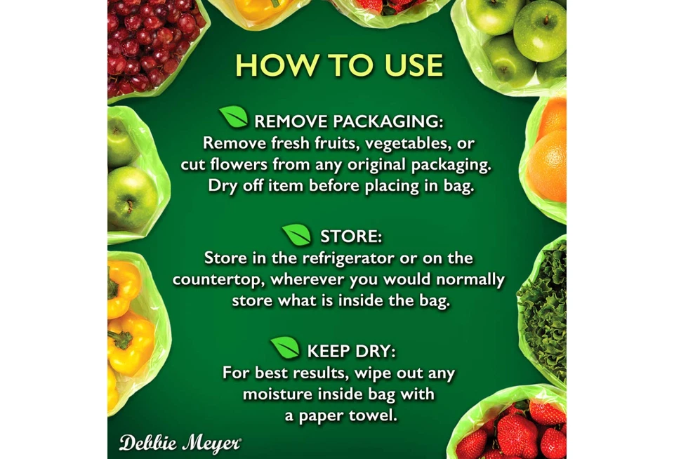 Paquete de 20 GreenBags - Bolsas de productos reutilizables sin BPA (8M, 8L, 4XL) Foto 2 de 4