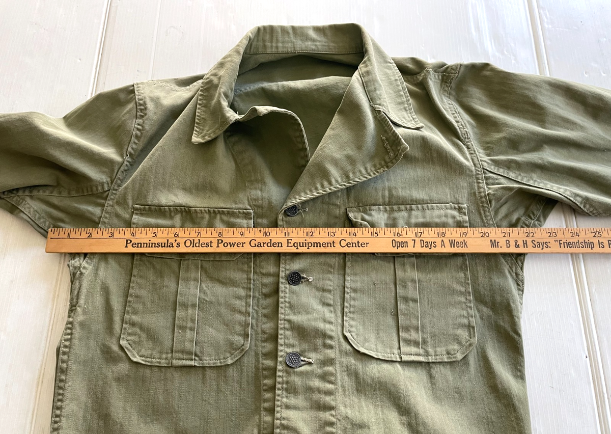 ORIGINAL WW2 US ARMY 1ST PATTERN M41 HBT JACKET 13 STARS | eBay