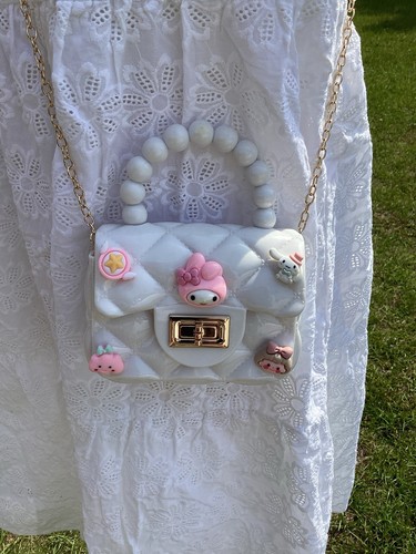 Mini bolso bandolera/bolso Sanrio Hello Kitty PVC cierre con bloqueo giratorio - Imagen 3 de 4