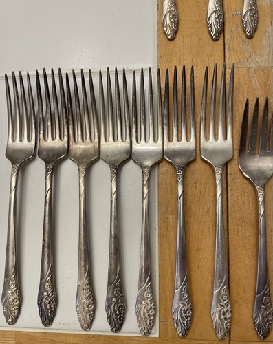 Vintage Oneida Community Teller Abendstern Besteck Set - 53 Teile - Bild 2 von 9