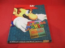 Super Mario 64 Nintendo 64 N64 Official Strategy Guide Player's Hint Book #E