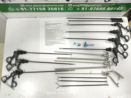 1 Set Pcs Laparoscopic Reusable Stainless Steel Surgical Instrument CE Approved - Picture 3 of 11