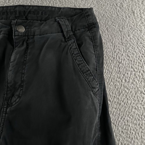 Pantalones para mujer American Eagle negros talla 2 tiro súper alto holgados pierna ancha Lyocell - Imagen 4 de 19