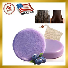 2PCS Blueberry Fields Shampoo Conditioner Bundle Bars, for Hair Thinning, Friz