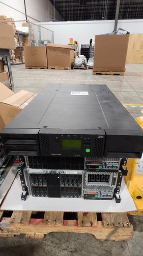IBM TS3100 LTO Tape Library Enclosure 3573-L2U 3573-X2U 3573-2UL 95P4260 - Photo 4/4