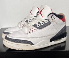 NIKE AIR JORDAN 3 Retro Denim SE ‘Fire Red’ UK size 8.5  CZ6431-100