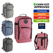 RYANAIR 40x20x25cm Underseat Backpack,Cabin Approved EasyJet Rucksack Travel Bag