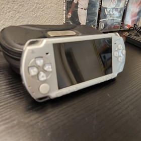 2x Sony PSP 2000 Slim Black Silver System Lot Case Charger Memory MLB NCAA NBA