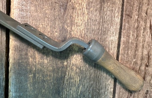 Vintage Heller EE. UU. 14" Raspador Archivo Desplazado Mango Caballo Logo - Imagen 3 de 10