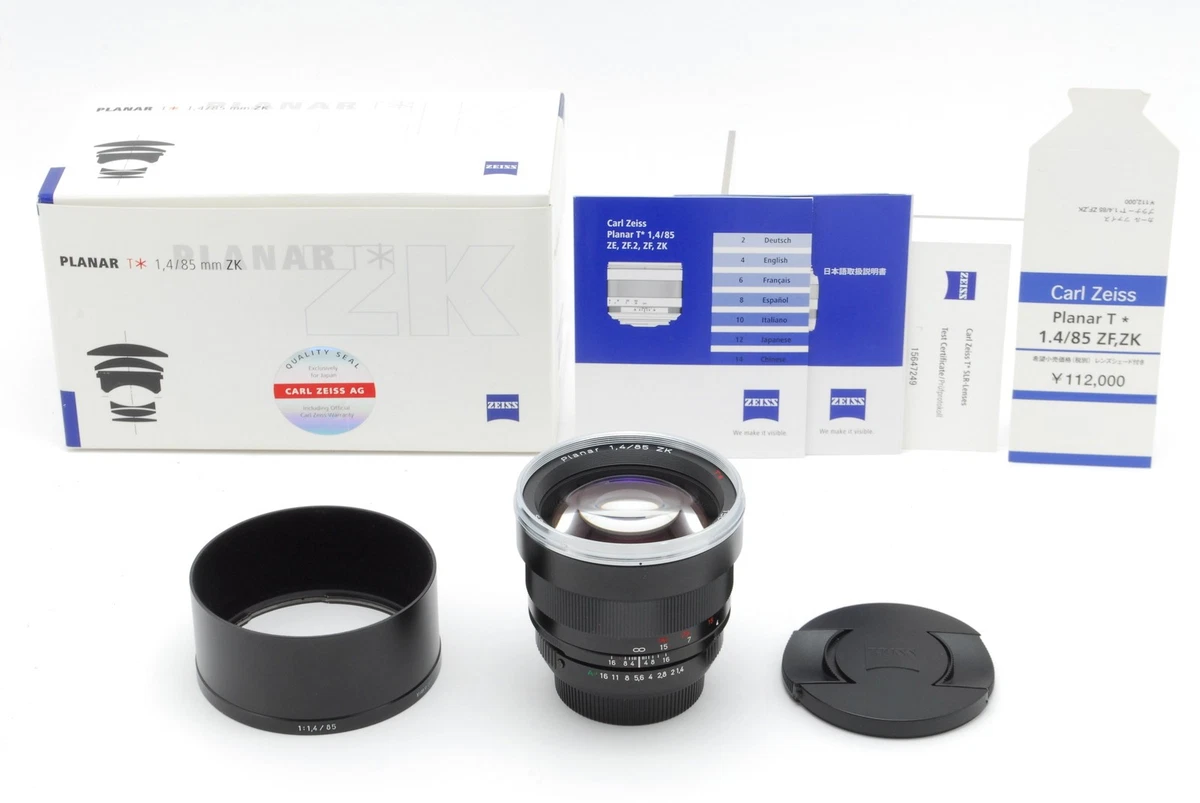 ZEISS Telephoto Camera Lenses 85mm Focal for sale | eBay